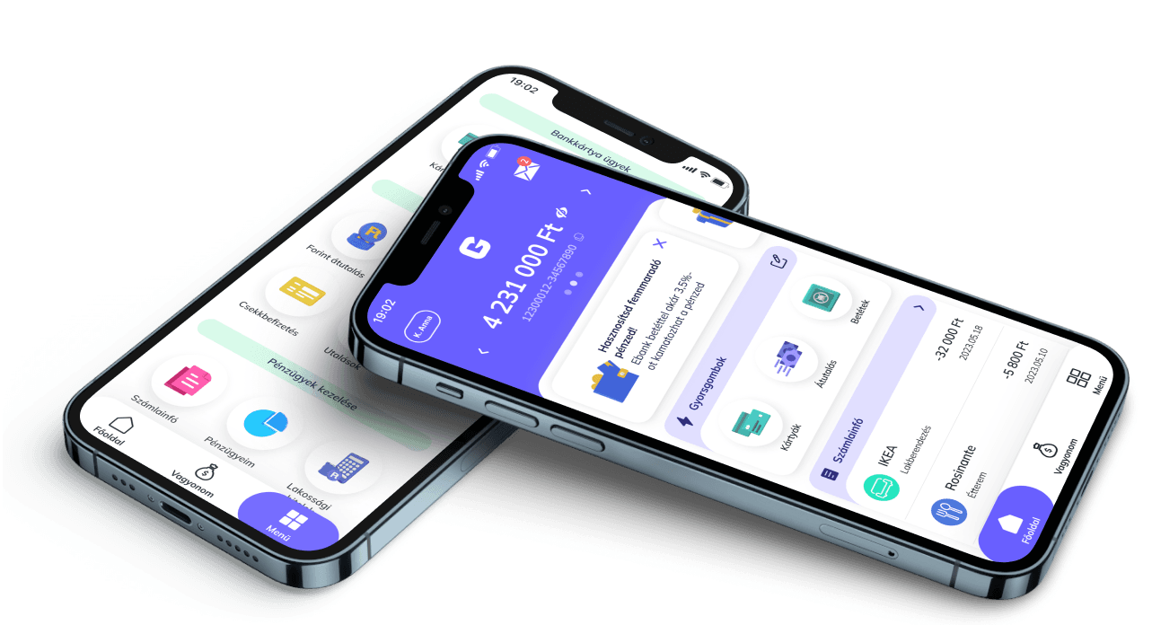 két mobiltelefon