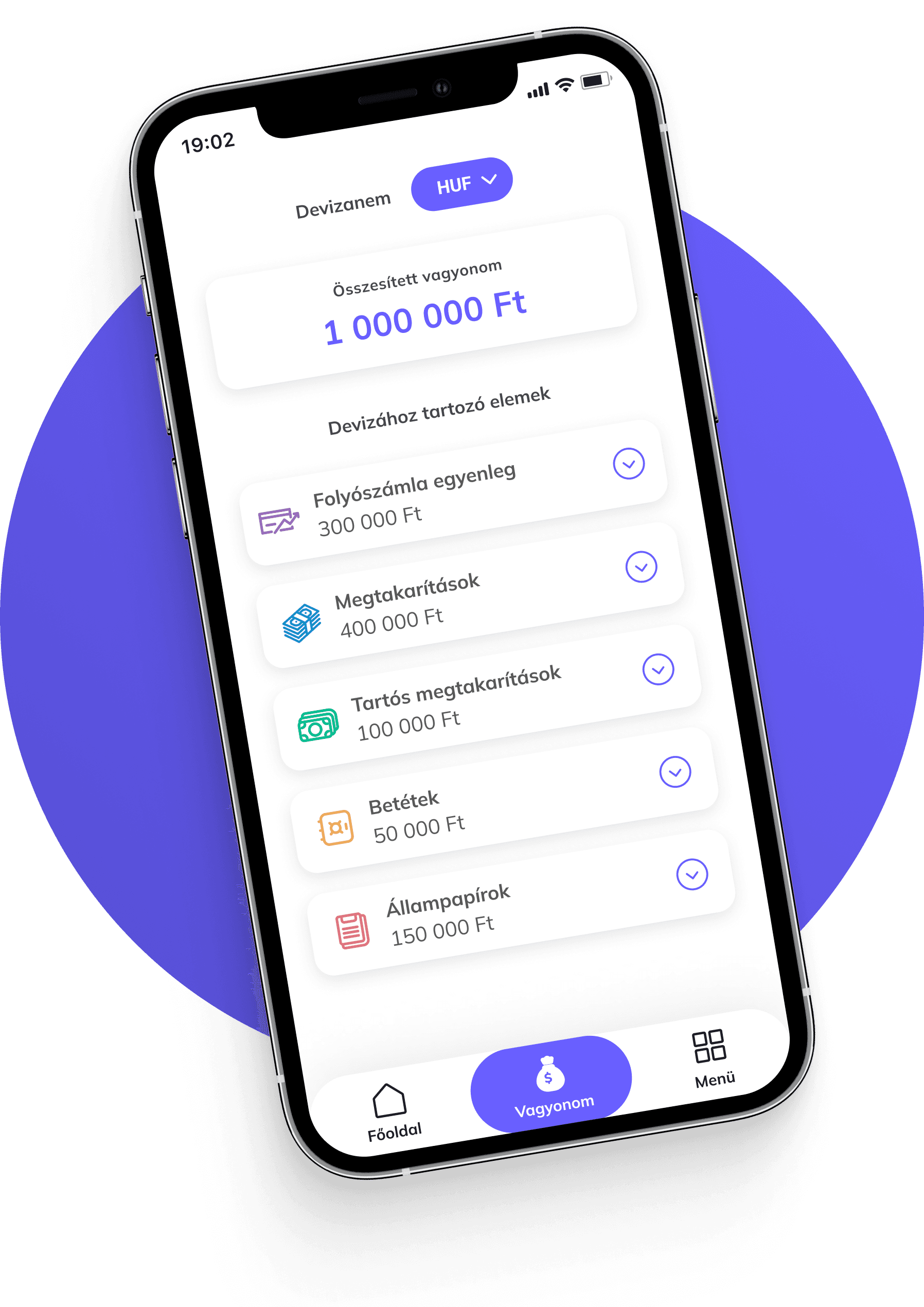 megtakarítások mobilon